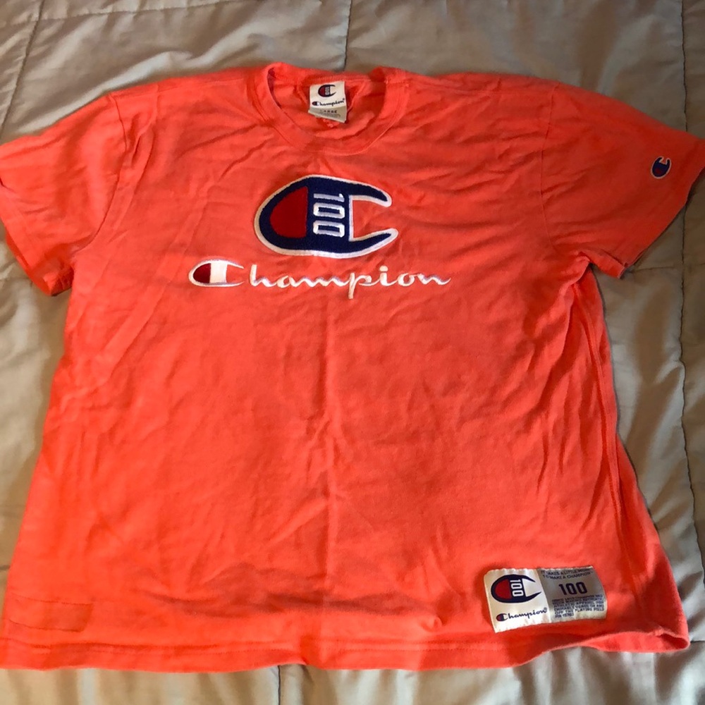Champion coral tshirt!